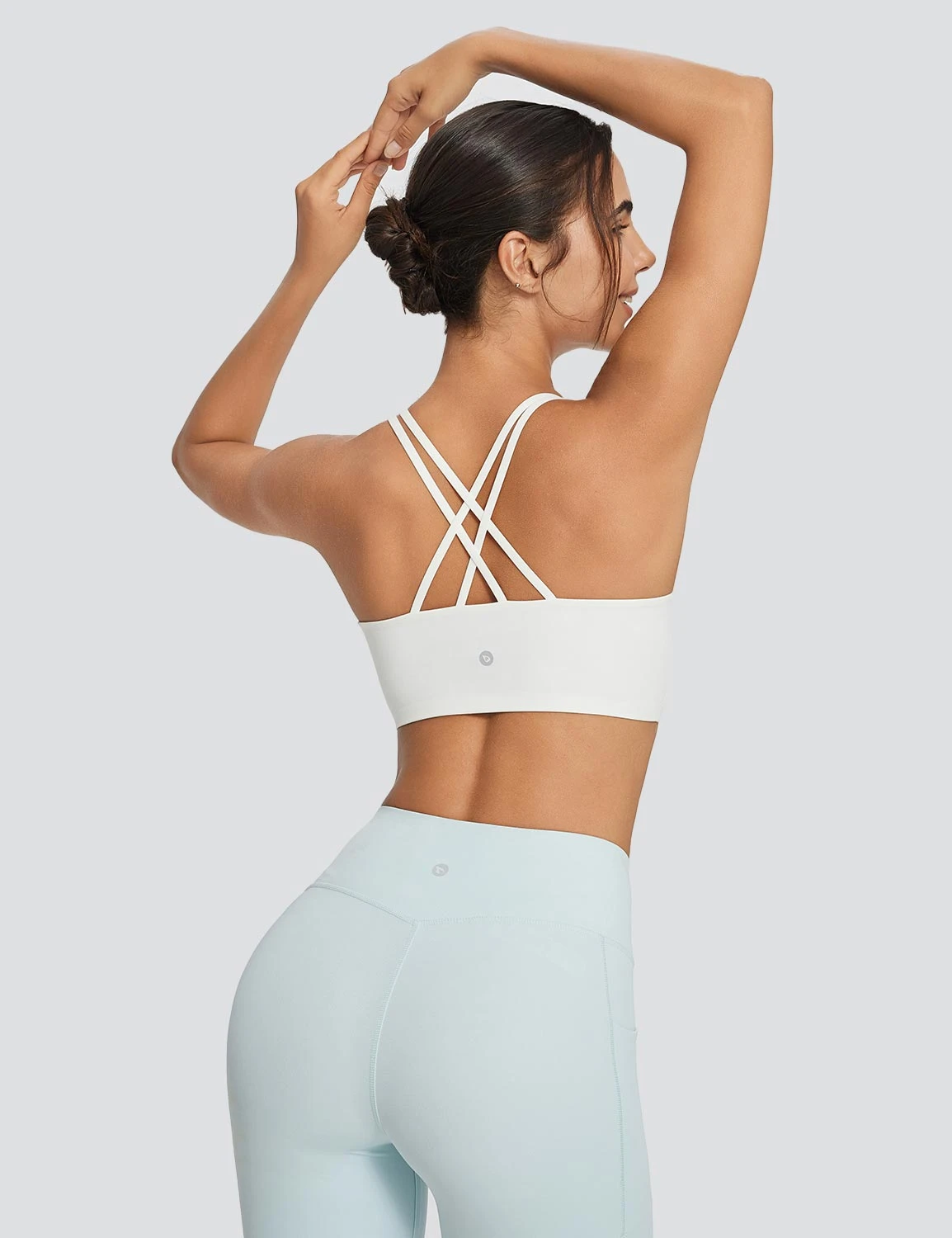 Spaghetti Strap Low Impact Bra 2 Spaghetti Strap Low Impact Bra - Image 2