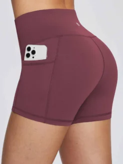 Women's 3" High-Waisted Compression Biker Shorts -Baleaf Clothing Shop bfy039 3 d4061fff 3ca5 4dbb aba2 f3859a9bd567