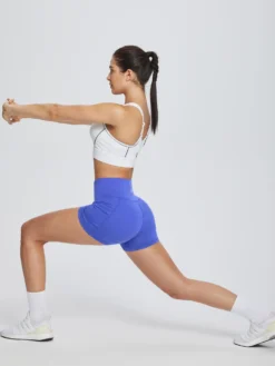 Women's 3" High-Waisted Compression Biker Shorts -Baleaf Clothing Shop bfy039 6