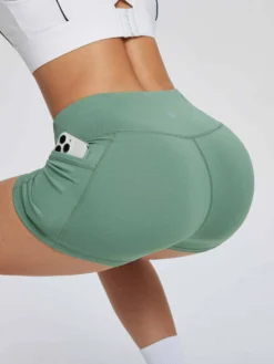 Women's 3" High-Waisted Compression Biker Shorts -Baleaf Clothing Shop bfy039 7