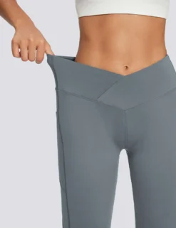 Laureate Women's Crossover Waist Yoga Pants -Baleaf Clothing Shop bfy041 1 4669078a 291e 4b28 813f 525739353ea7