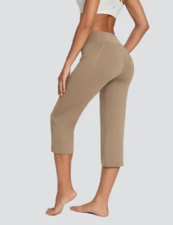 Laureate Women's Crossover Waist Yoga Pants -Baleaf Clothing Shop bfy041 1799f23c cc18 4091 823c 609ed8548f8a