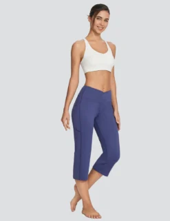 Laureate Women's Crossover Waist Yoga Pants -Baleaf Clothing Shop bfy041 32b0e3e0 a952 484c 8b9d c032806fe045