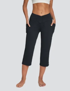 Laureate Women's Crossover Waist Yoga Pants -Baleaf Clothing Shop bfy041 a09706d6 7f61 4cb3 9efd 3bfe697d24cb