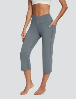 Laureate Women's Crossover Waist Yoga Pants -Baleaf Clothing Shop bfy041 d987a7cd fc1f 4da7 88b7 7ce9b5484d25