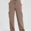Evergreen Fleece Multi-Pocket Cargo Pants