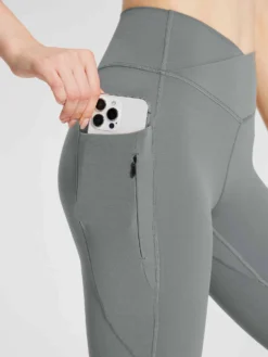 Lycra Cross-Waist Zippered Flared Pants -Baleaf Clothing Shop bfy059 1 bfeb9883 64cc 423f 9608 e80523367809