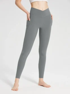 Lycra Cross-Waist High-Rise Leggings 32 Lycra Cross-Waist High-Rise Leggings -Baleaf Clothing Shop bfy060 957e319b 96cc 4dca bd68 aad25e5c18a3
