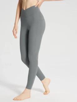 Lycra Cross-Waist High-Rise Leggings 34 Lycra Cross-Waist High-Rise Leggings -Baleaf Clothing Shop bfy060 9b6209ae d830 45c7 8359 b8bc42aa8444