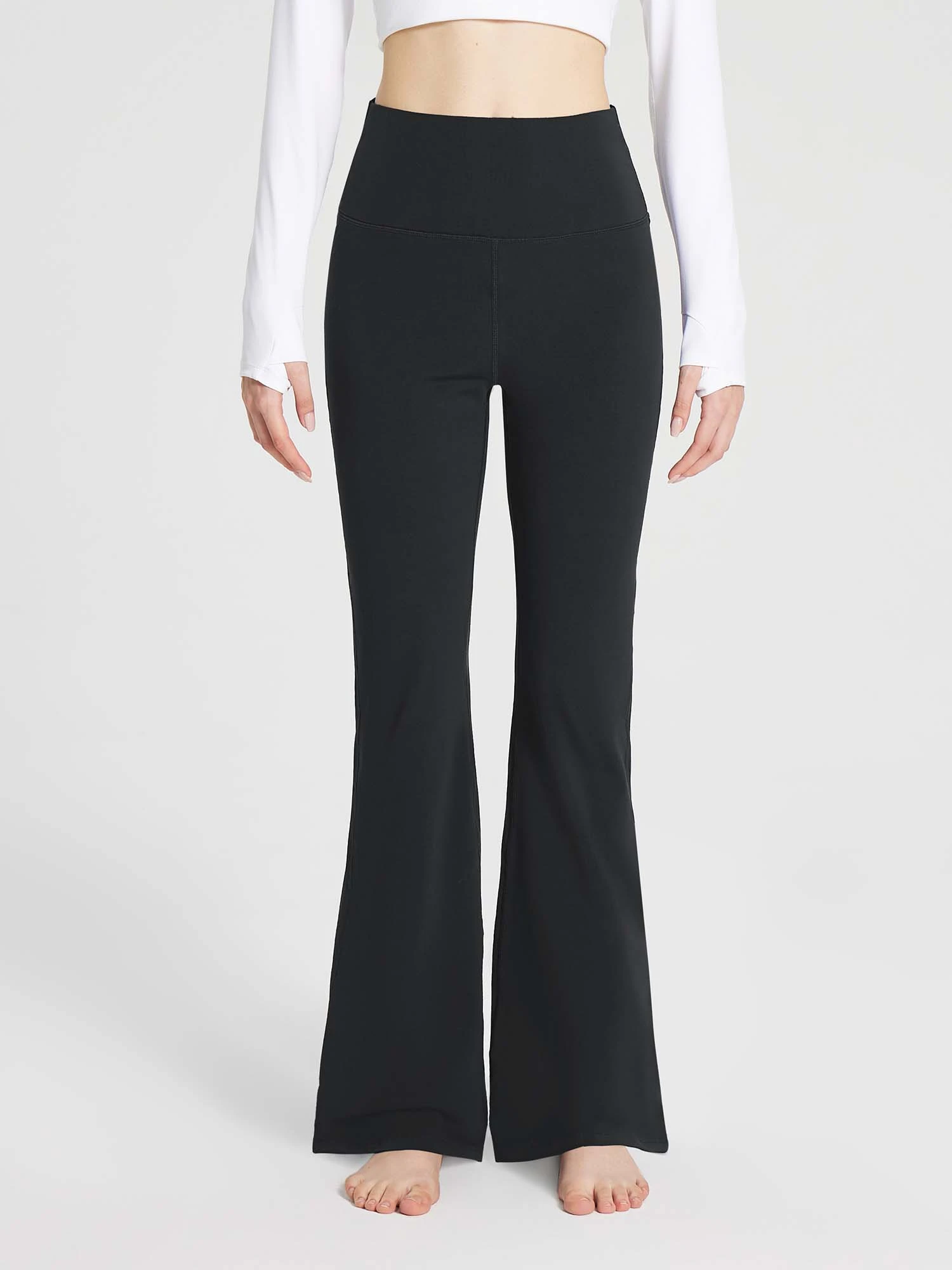 Women's Cotton Yoga Flare Pants 1 Women's Cotton Yoga Flare Pants