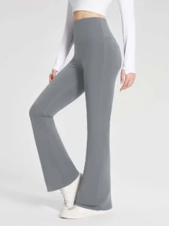 Women's Cotton Yoga Flare Pants 39 Women's Cotton Yoga Flare Pants -Baleaf Clothing Shop bfy066 2 374447ab 0aa4 471c a563 8672e13a3ee5