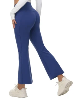 Women's High-Waisted Petite Flare Yoga Pants -Baleaf Clothing Shop bfy080 1