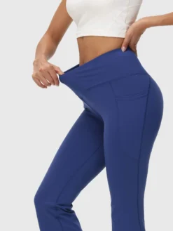 Laureate Women's 34" Crossover High-Waisted Flare Yoga Pants -Baleaf Clothing Shop bfy081 1 138be660 6d8d 435a 9ae4 fe6d1f06a74c