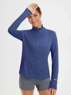 Women's Sun Protection Full Zip Jacket -Baleaf Clothing Shop bgc002 1 b148ddf4 7ab9 4879 8fe1 97929edc6e85
