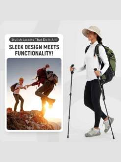 Women's Sun Protection Full Zip Jacket -Baleaf Clothing Shop bgc002 6 bc32bdf5 f675 4210 98b4 94bdf04cc07a