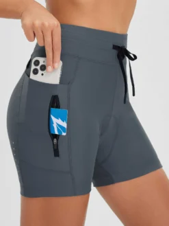 Women's 5" Drawstring Cycling Shorts -Baleaf Clothing Shop bgc005 3 15e4dd30 660a 413f a21a 31631cabb2e0