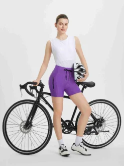 Women's 5" Drawstring Cycling Shorts