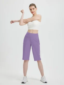 Casual 14" Cycling Capris -Baleaf Clothing Shop bgc011 5 61b7e13d 309e 4b2c 826e 70e4add13439