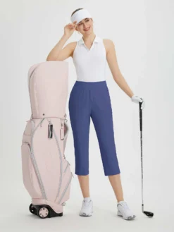 Women's 20" High-Waisted Cropped Golf Pants -Baleaf Clothing Shop bgg003 6 644273f4 9115 44a6 9607 2f14f2231e78