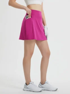 Women's High-Waisted Golf Skort 30 Women's High-Waisted Golf Skort -Baleaf Clothing Shop bgg008 2 0504b9bc 28b0 4da9 9bfa 0b942bdb0db3