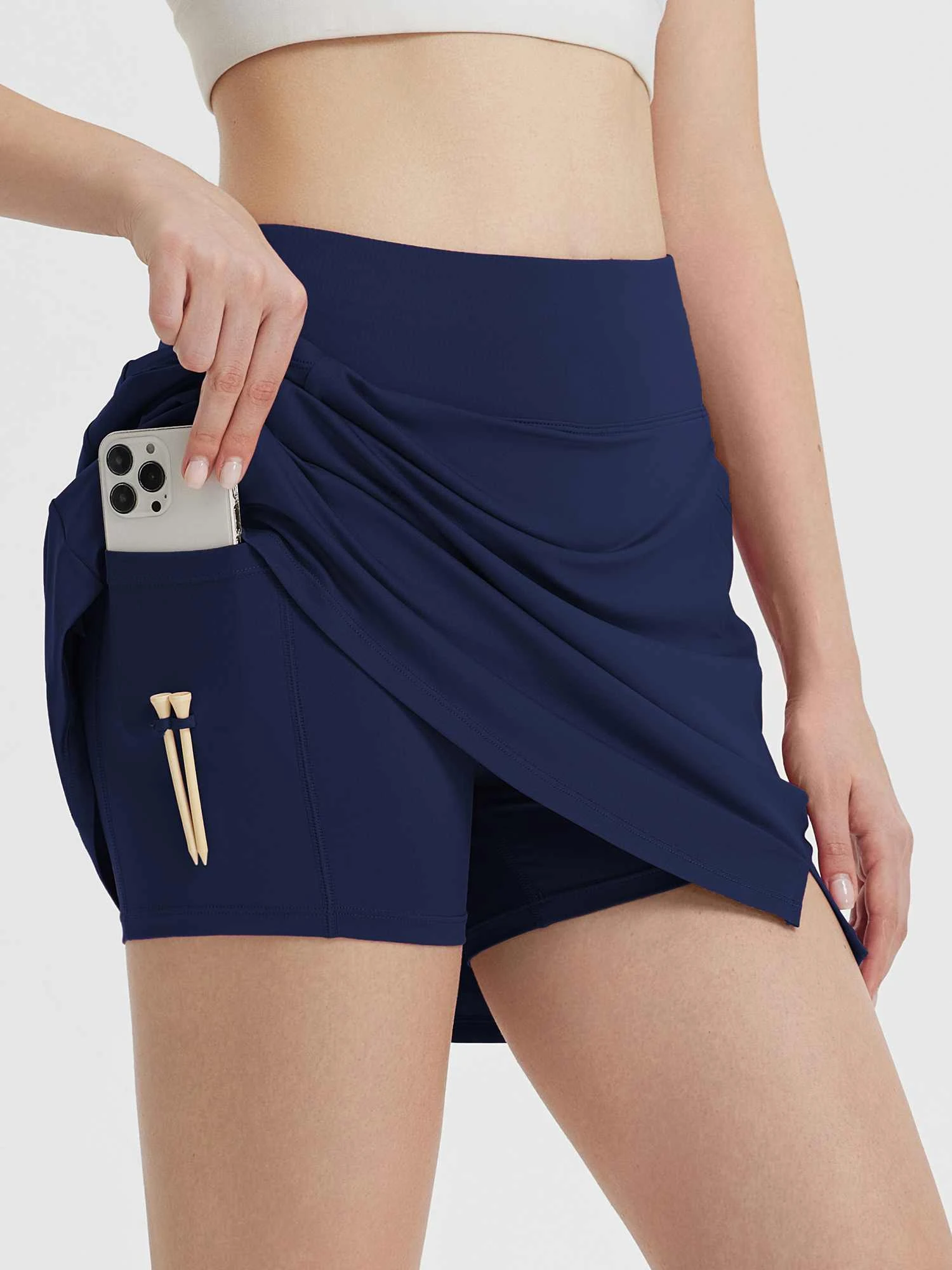 Women's High-Waisted Golf Skort 17 Women's High-Waisted Golf Skort - Image 17