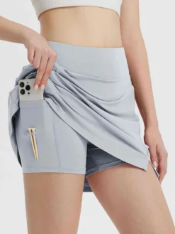 Women's High-Waisted Golf Skort 22 Women's High-Waisted Golf Skort -Baleaf Clothing Shop bgg008 4 82037c3d b914 4439 817b 4dc3eb6e7023