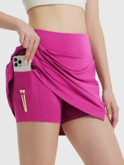 Women's High-Waisted Golf Skort 27 Women's High-Waisted Golf Skort -Baleaf Clothing Shop bgg008 4 fe27b3f7 8f36 4ee4 ad9f 4f3f0fb926d4