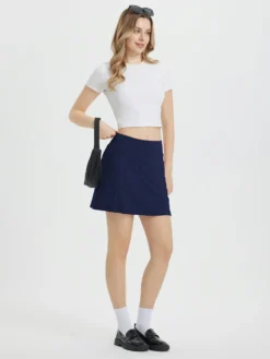 Women's High-Waisted Golf Skort 34 Women's High-Waisted Golf Skort -Baleaf Clothing Shop bgg008 6 af25f1aa 0980 4832 93cf f0187003ddfa