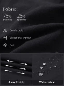 27" Golf Fleece Straight-Leg Pants 37 27" Golf Fleece Straight-Leg Pants -Baleaf Clothing Shop bgg015 5