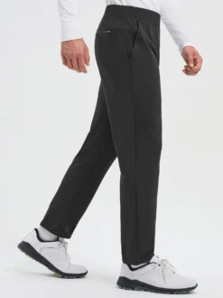 Golf Elastic-Waist Fleece Straight-Leg Pants -Baleaf Clothing Shop bgg017 02 21033991 1de6 4c07 89da 0f3322a4e7d9