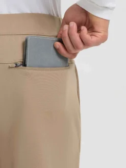 Golf Elastic-Waist Fleece Straight-Leg Pants -Baleaf Clothing Shop bgg017 04 d95c9fa5 9700 4d40 aa24 60e1c061acd6