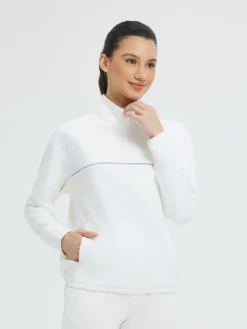 Women's Golf Loose Half-Zip Fleece Pullover -Baleaf Clothing Shop bgg019 2 706dfccf 5245 4a14 9c63 73aa4c3393e3