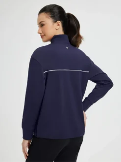 Women's Golf Loose Half-Zip Fleece Pullover -Baleaf Clothing Shop bgg019 3 14e0c4a2 a2c2 486f 8817 3420209dba80