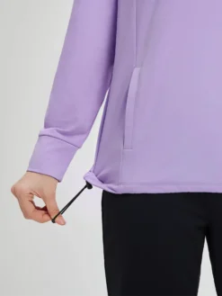 Women's Golf Loose Half-Zip Fleece Pullover -Baleaf Clothing Shop bgg019 5