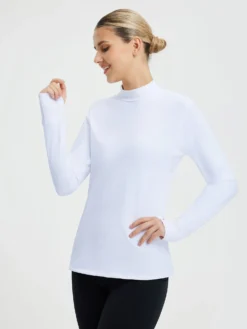 Skiing Fleece Pullover Base Layer -Baleaf Clothing Shop bgk002 2