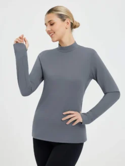 Skiing Fleece Pullover Base Layer -Baleaf Clothing Shop bgk002 6 02a487b6 b440 428f 8f9a 62004eeb167d