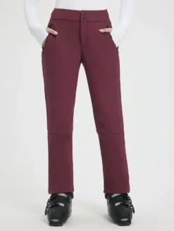 Knit Heavyweight Fleece Straight Ski Pants