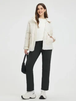 Knit Heavyweight Fleece Straight Ski Pants -Baleaf Clothing Shop bgk005 6 900369cf 27f7 4cb6 8579 364ff7c3e3f8