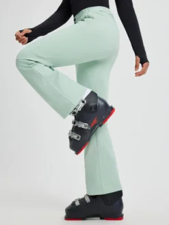 Women's Ski Softshell Slightly Flared Pants -Baleaf Clothing Shop bgk006 2 593c4e65 3316 4f79 bd49 6d589e8ab48f