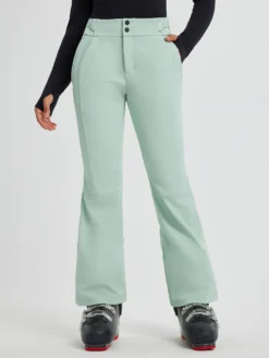 Women's Ski Softshell Slightly Flared Pants -Baleaf Clothing Shop bgk006 3 02710ae8 0a3d 44e0 8359 d6e441ed804e