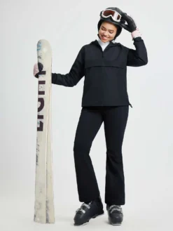 Women's Ski Softshell Slightly Flared Pants -Baleaf Clothing Shop bgk006 6 0f1325e6 7272 4fe4 9def cbccdebffbda