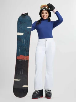 Women's Ski Softshell Slightly Flared Pants -Baleaf Clothing Shop bgk006 6 5fc44b50 2ab4 4693 8b59 c9d35b3e8c9a