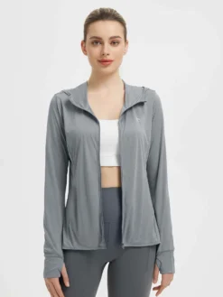 Women's Long Sleeve Sun Protection Jacket 31 Women's Long Sleeve Sun Protection Jacket -Baleaf Clothing Shop bgo008 1 4e5f29b4 30b4 4a85 b6e5 2b6dc85f38e1