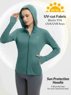 Women's Long Sleeve Sun Protection Jacket 38 Women's Long Sleeve Sun Protection Jacket -Baleaf Clothing Shop bgo008 4 847b1664 4fdf 439f b421 cd0f2d2b9709