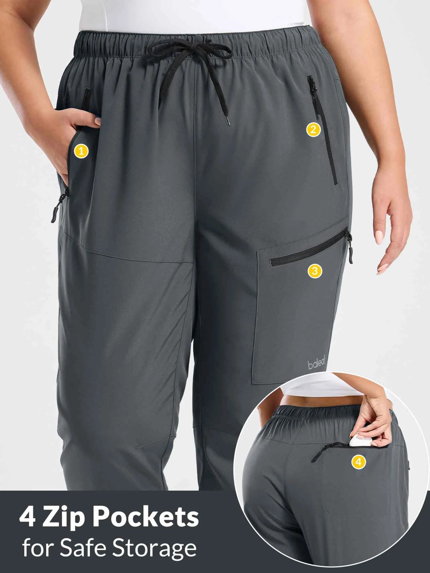 Laureate UPF50+ DWR Hiking Pants (Plus Size) 7 Laureate UPF50+ DWR Hiking Pants (Plus Size) - Image 7