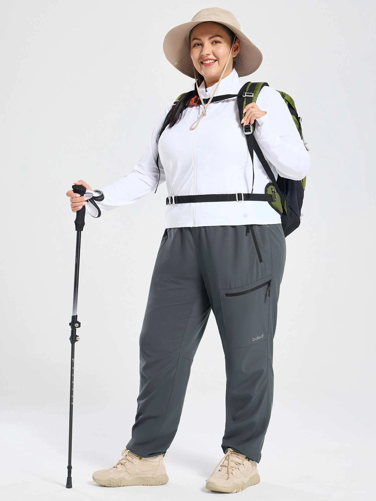 Laureate UPF50+ DWR Hiking Pants (Plus Size) 1 Laureate UPF50+ DWR Hiking Pants (Plus Size)