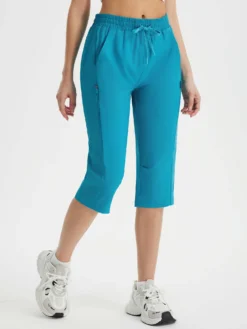 Raindrop Ready Multi-Pockets Capris -Baleaf Clothing Shop bgo011 1