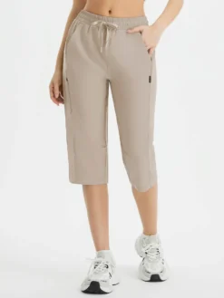 Raindrop Ready Multi-Pockets Capris