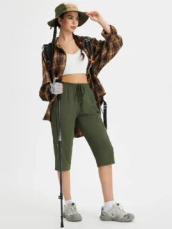 Raindrop Ready Multi-Pockets Capris -Baleaf Clothing Shop bgo011 6 70a637c2 97d8 48cb be93 00cb331f3cba