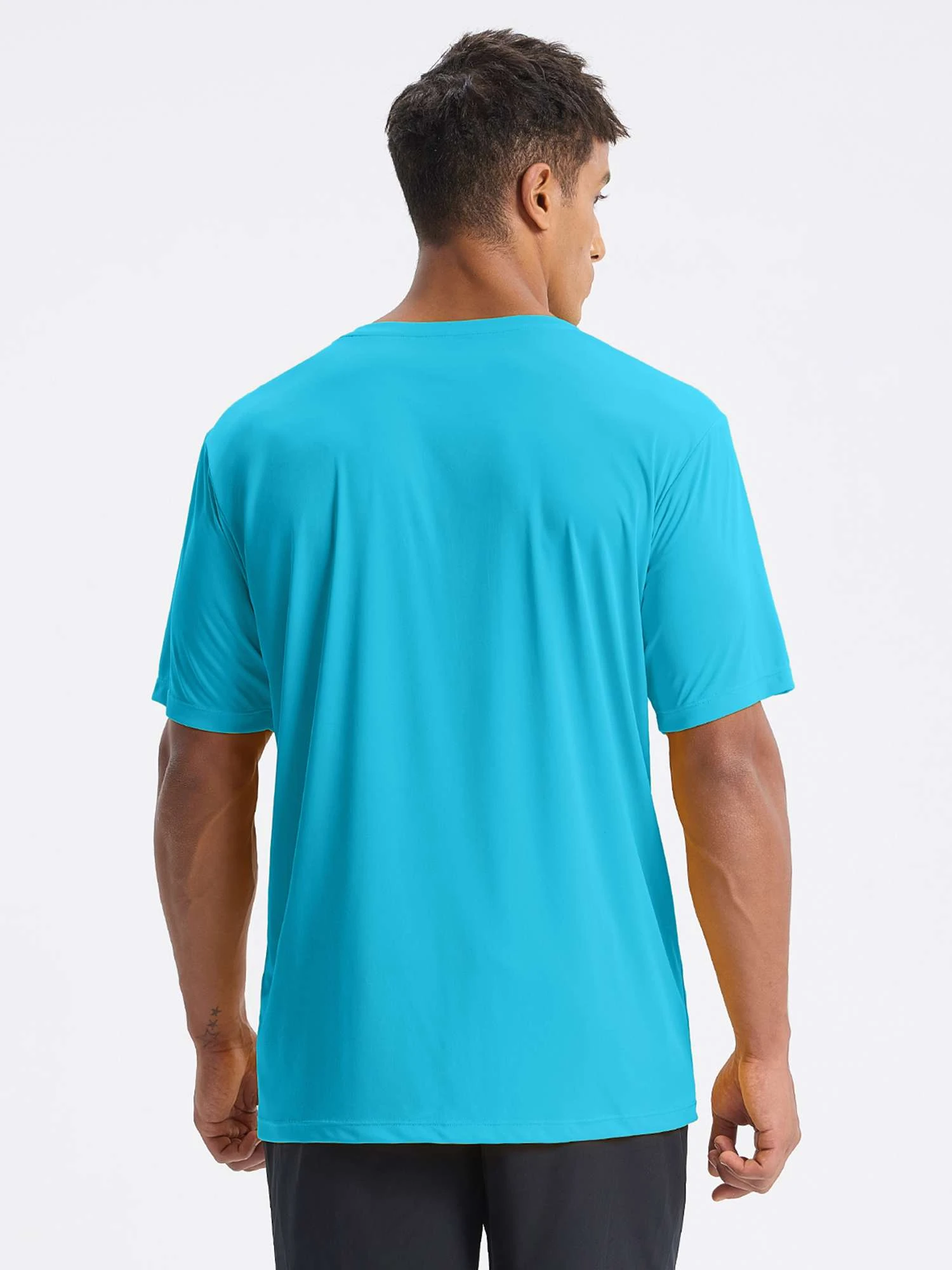 Men's Outdoor Short Sleeve Crew Neck T-Shirt 13 Men's Outdoor Short Sleeve Crew Neck T-Shirt - Image 13